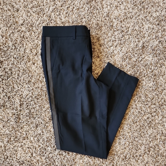 Vince Pants - Vince Womens Navy Gray Tailored Pants Size 4